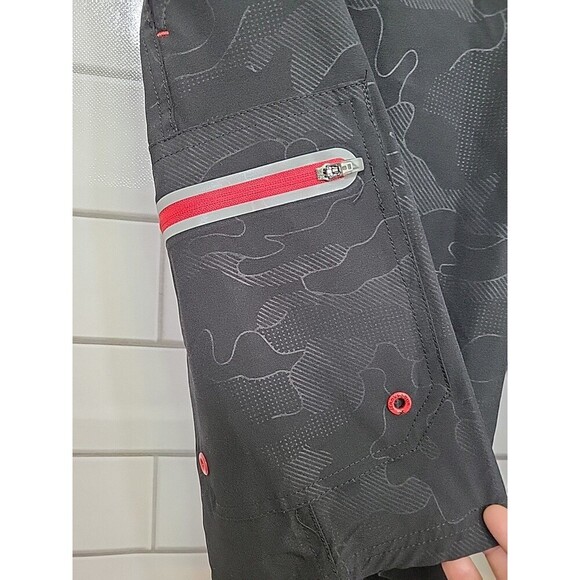 ZeroXposur Men’s Sz Large Black Swim Trunks Shorts NWT Beach Vacation Hiking - Picture 4 of 10